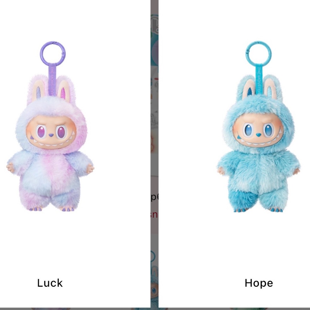 POP MART- THE MONSTERS Big Into Energy LUCK Vinyl Plush Labubu
